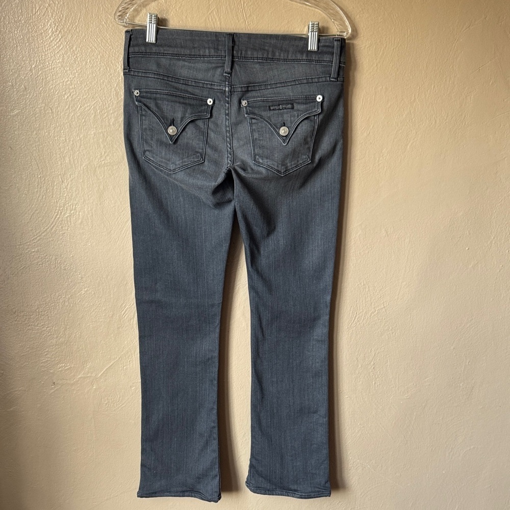 Hudson Beth Baby Boot Grey Jeans Size 28